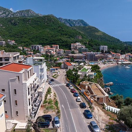Niki Apartments Przno Sveti Stefan Esterno foto