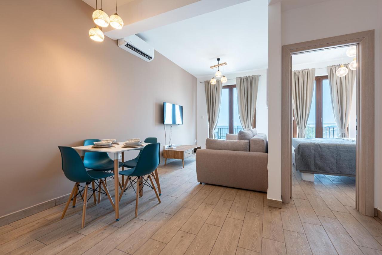 Niki Apartments Przno Sveti Stefan Esterno foto