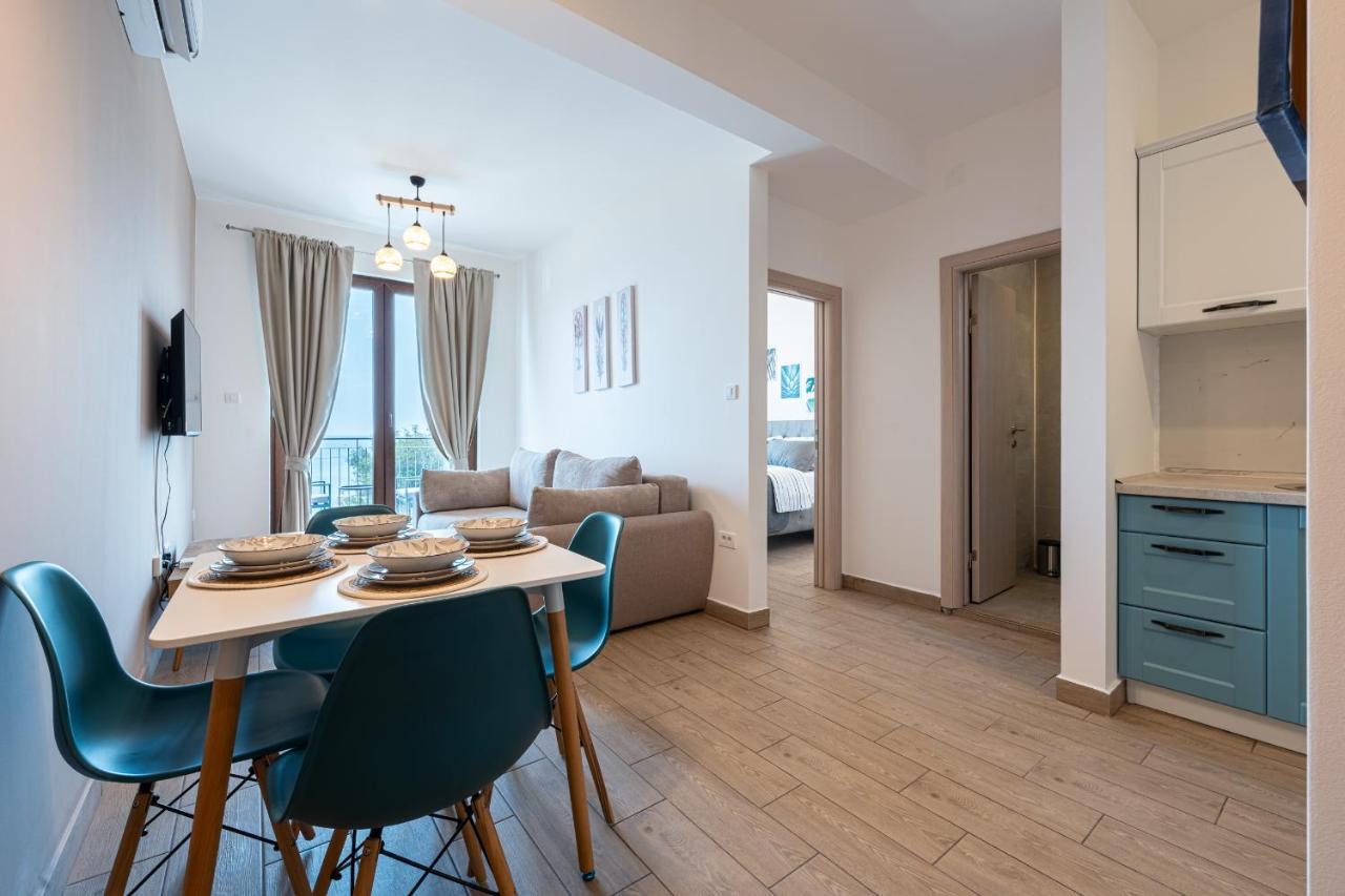Niki Apartments Przno Sveti Stefan Esterno foto