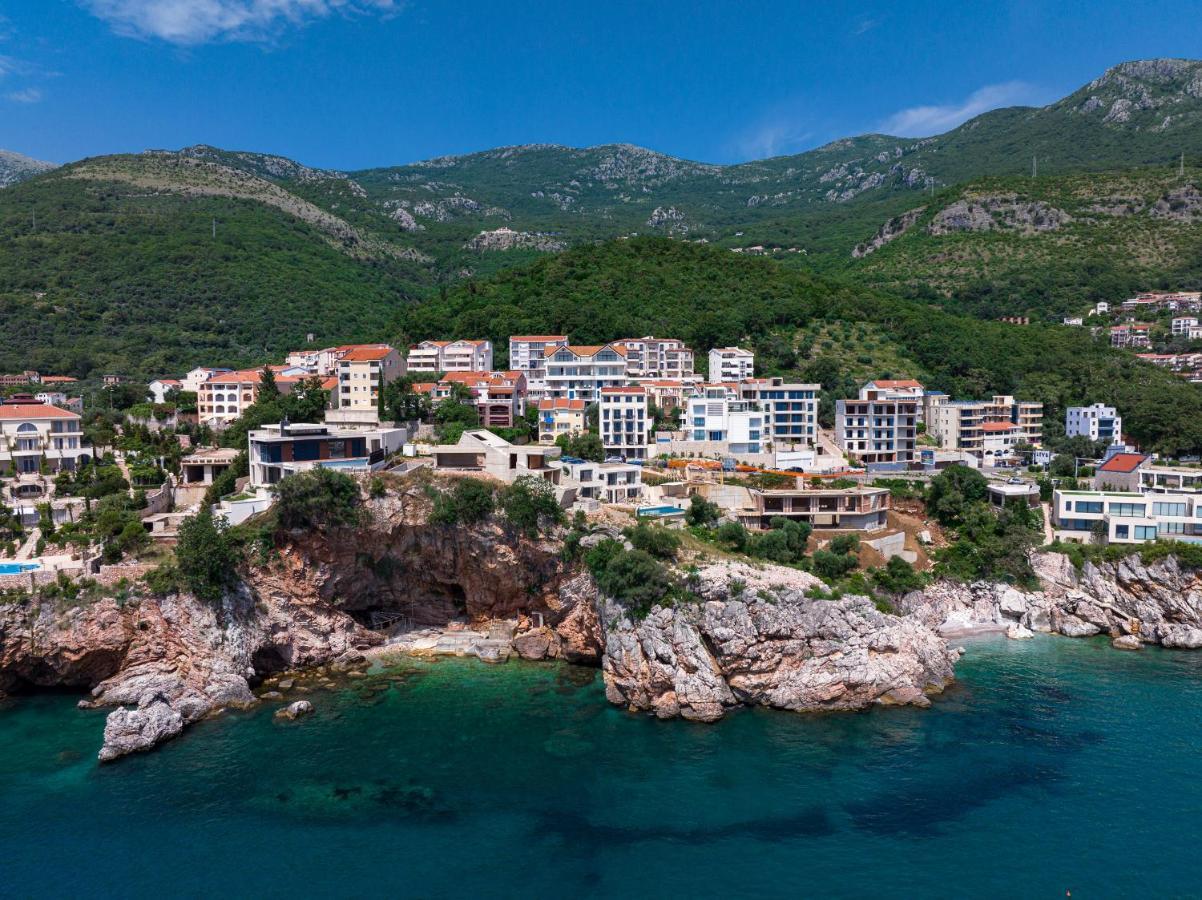 Niki Apartments Przno Sveti Stefan Esterno foto
