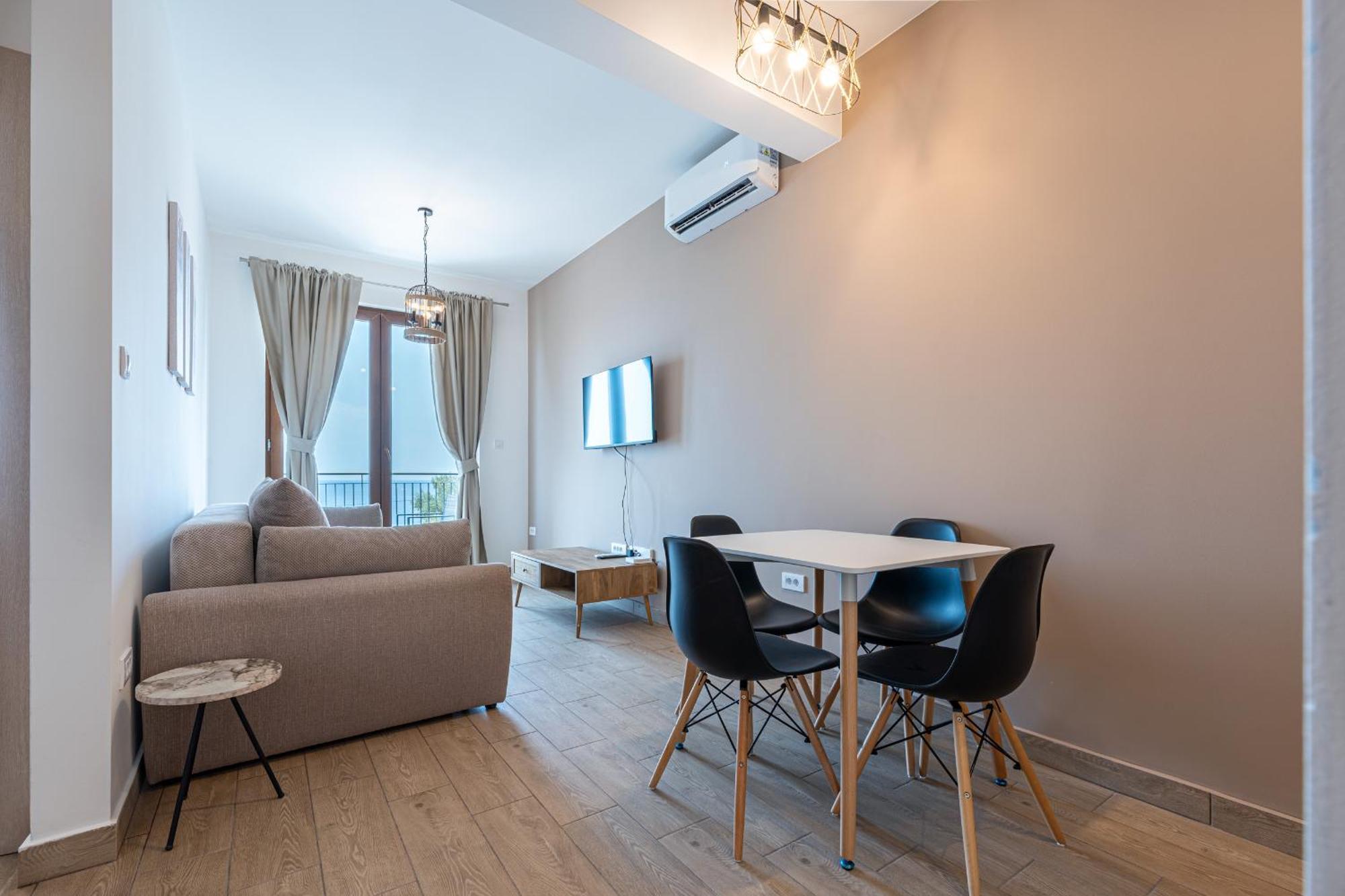 Niki Apartments Przno Sveti Stefan Esterno foto